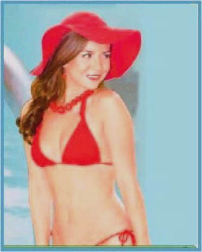 Hania: Red Bikini